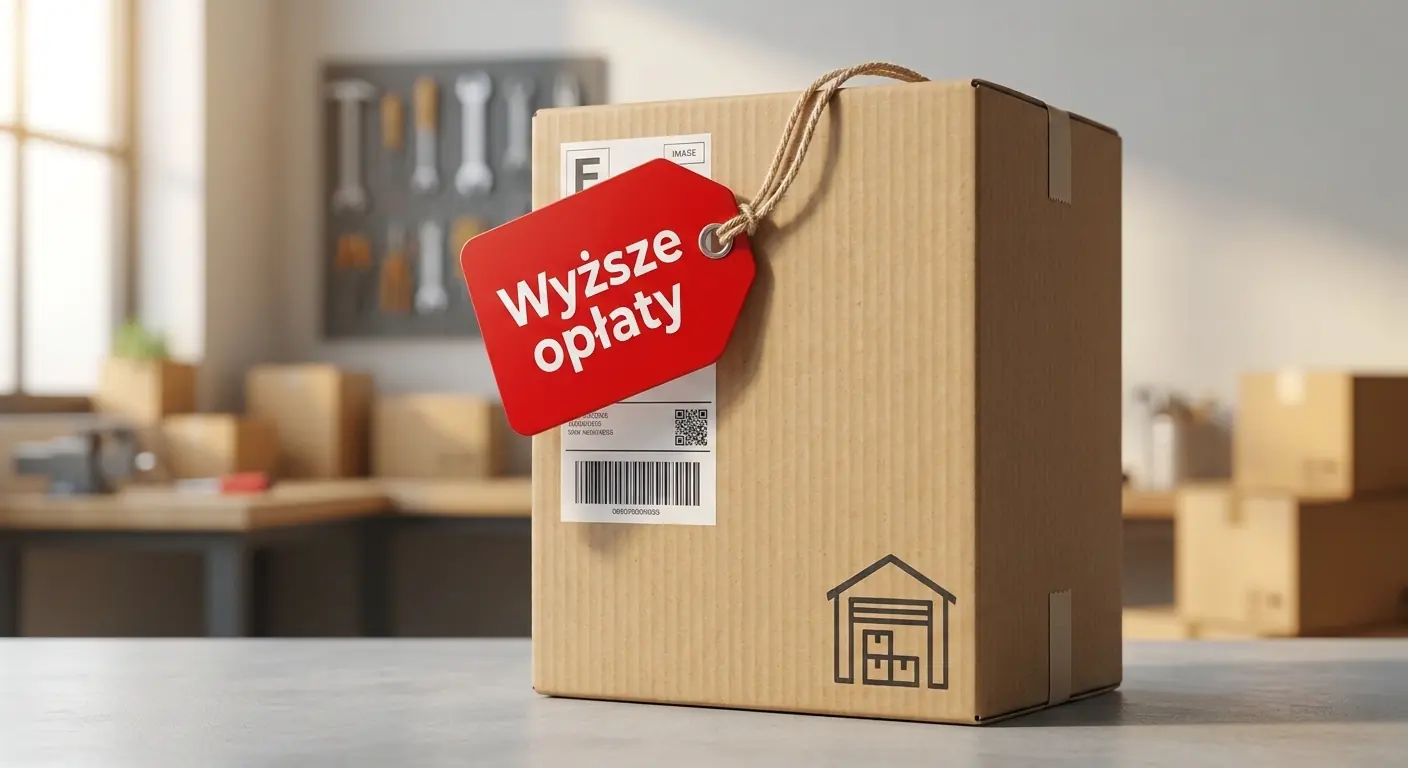 Wyższe opłaty za paczki